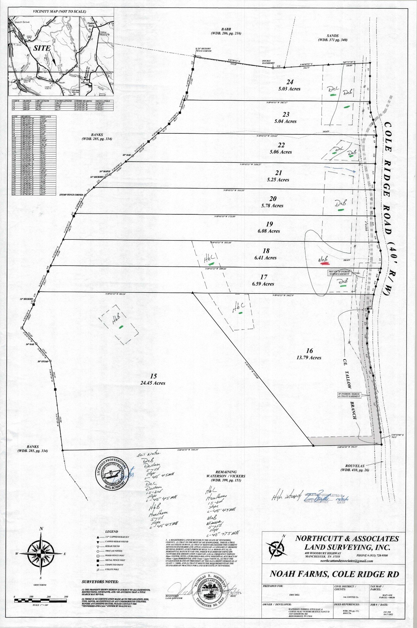 Cole Ridge Rd, Manchester, TN  37355